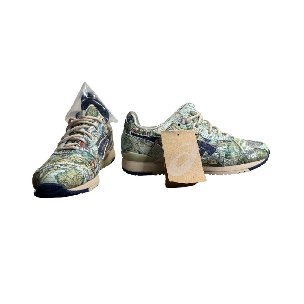 🌍 Atmos x ASICS Gel Lyte 3 OG 'Aged Map' 🌟 Sz W6.5 & W7.5 (1201A856-300) 👟 Ships - Picture 9 of 15
